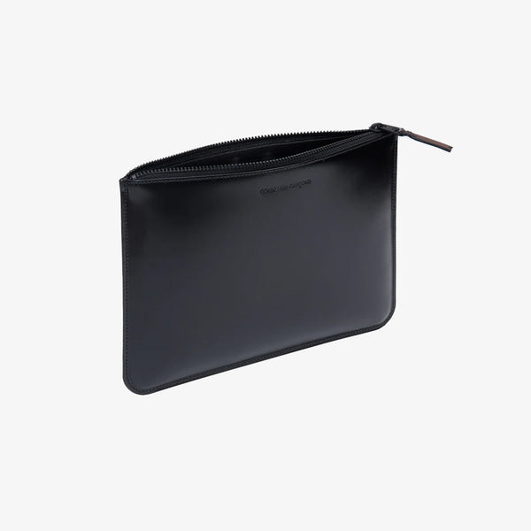 CDG WALLET - Very Black Pouch Large - (Black)