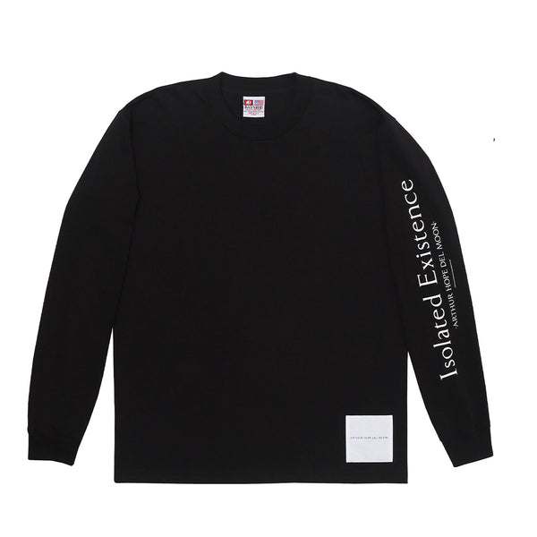 ARTHUR HOPE DEL MOON - Ahdm 0002 B Side Heavy W L/s Tee - (Black)