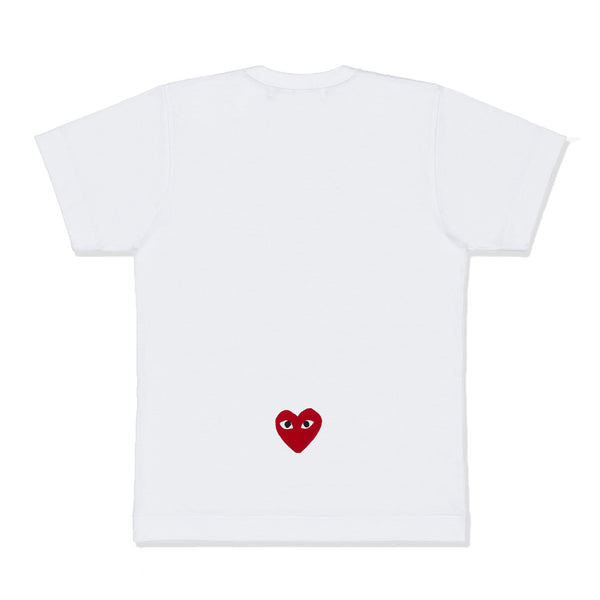 CDG PLAY - Cdg X Play T-Shirt - (White)