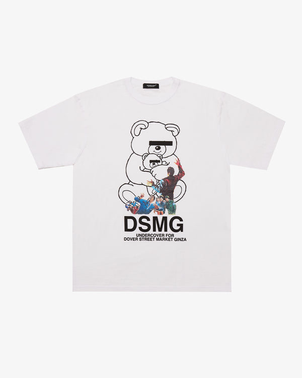 UNDERCOVER - BEAR Tee for DSMG - (WHITE)