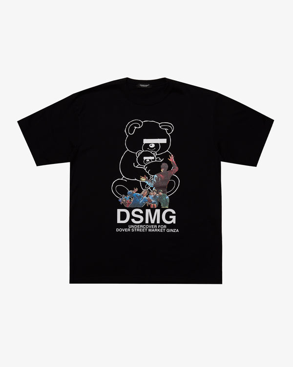 UNDERCOVER - BEAR Tee for DSMG - (BLACK)
