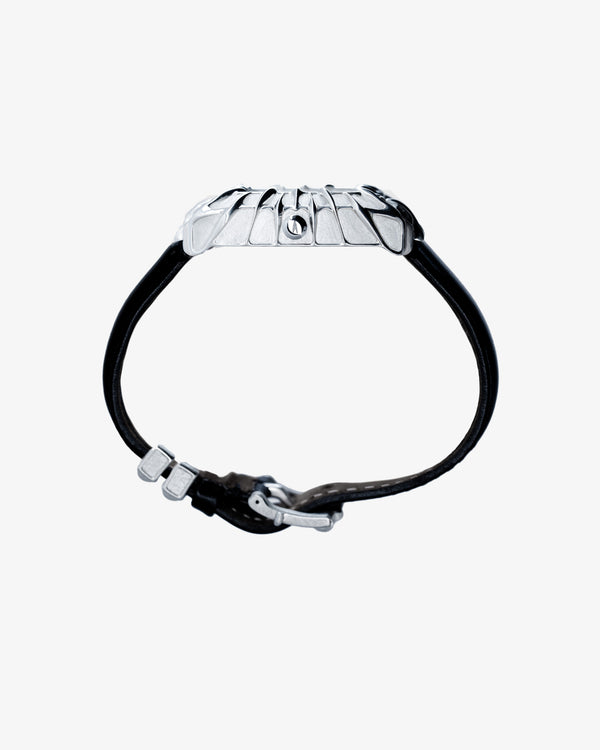ALABASTER INDUSTRIES WATCHES - Silver Thistle Watch - (Black)