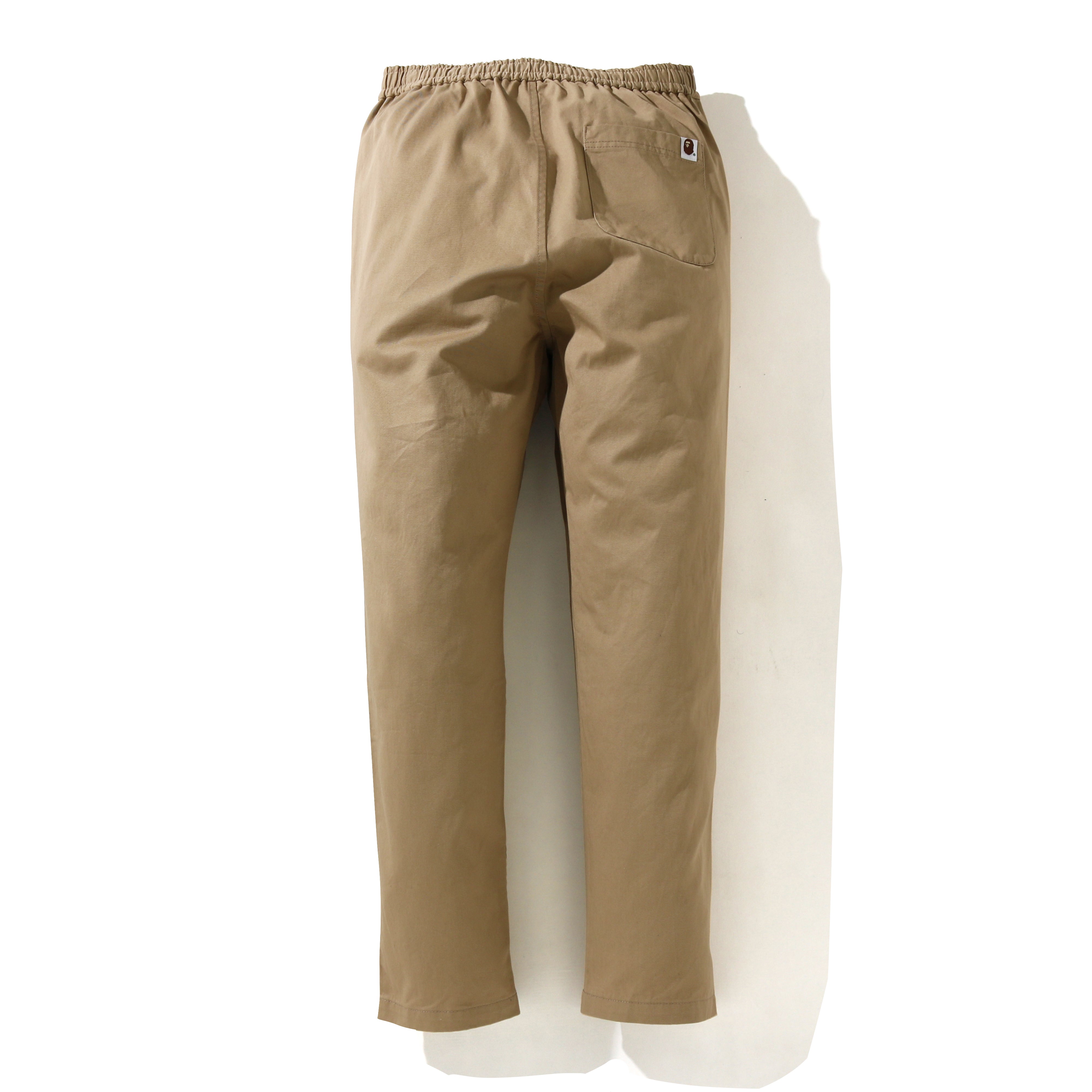 BATHING APE - CDG TAPERED EASY PANTS M BEIGE - (1H22152910) – DSMG