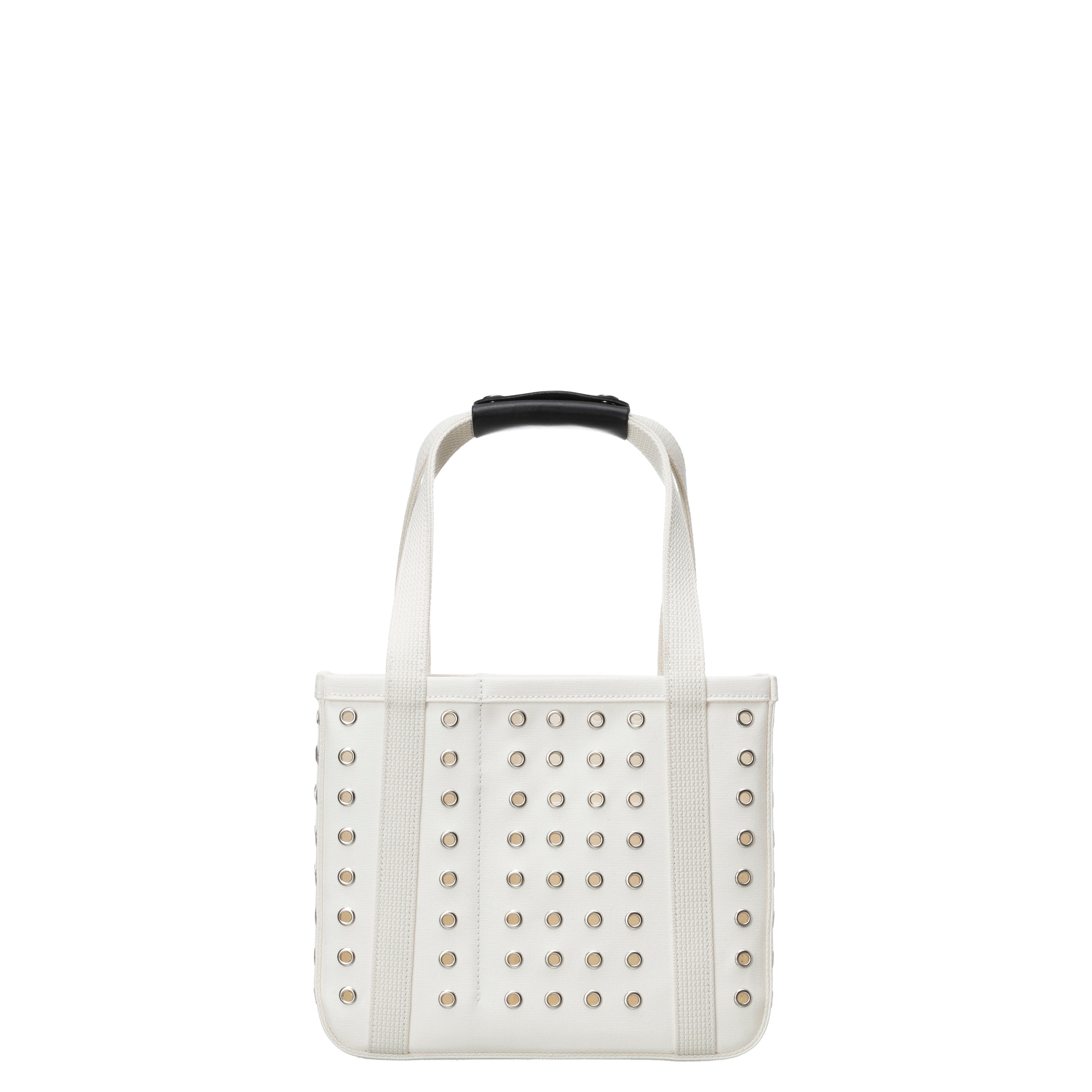 CHACOLI - 06 EYELET TOTE W280 X H240 X D120 - (WHITE) – DSMG E-SHOP