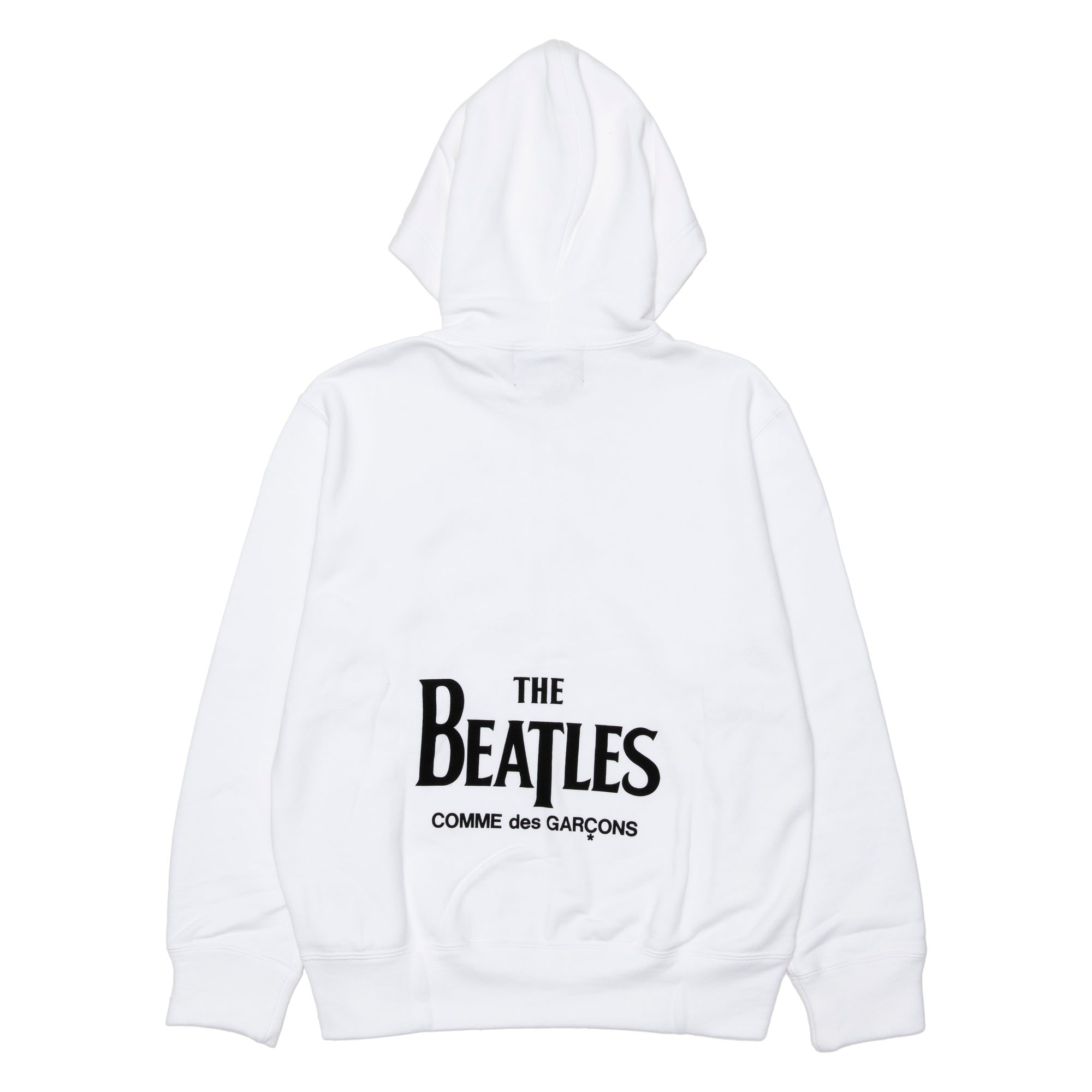 The Beatles CDG - Cotton Pile Logo Hoodie - (White) view 1
