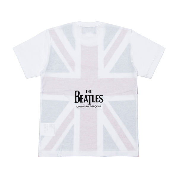 The Beatles CDG - Union Jack Cotton S/S Tee - (White)