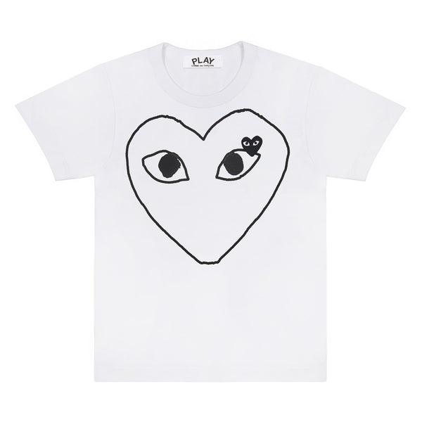 PLAY CDG - T-Shirt - (White)