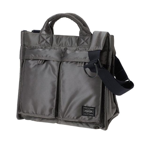 PORTER - PX Tanker 2Way Vertical Tote Bag S - (Silver Gray)