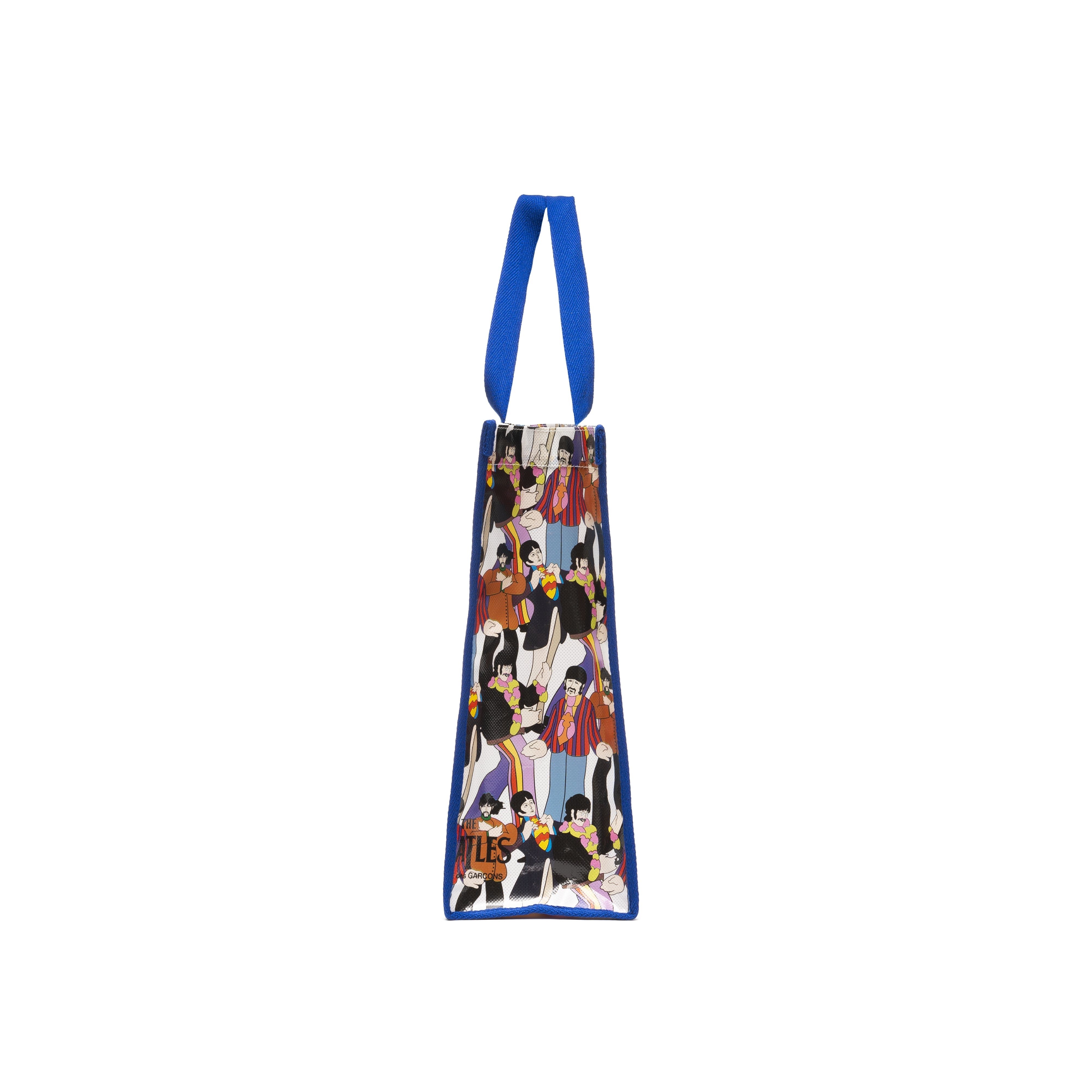 The Beatles CDG: Submarine Print Tote Bag Blue (VZ-K243-051) | DSMG E-SHOP