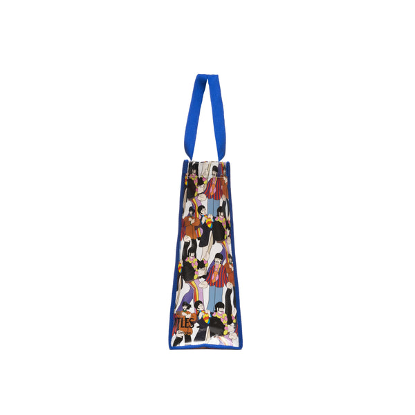 The Beatles CDG - Submarine Print Tote Bag Blue - (VZ-K243-051)
