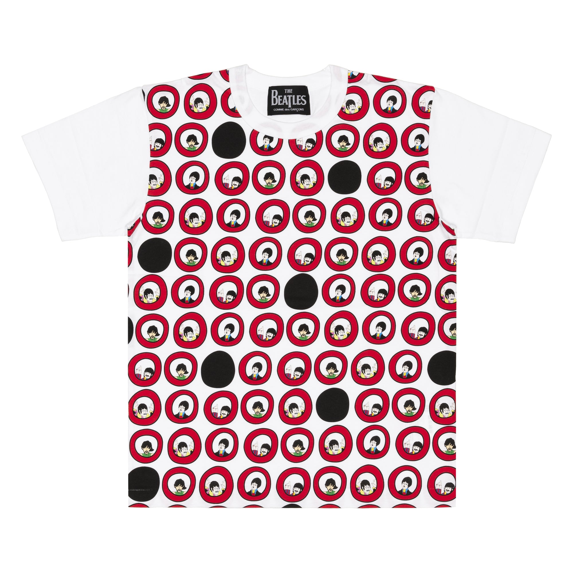 The Beatles CDG -  Printed T-Shirt - (WHITE) view 1