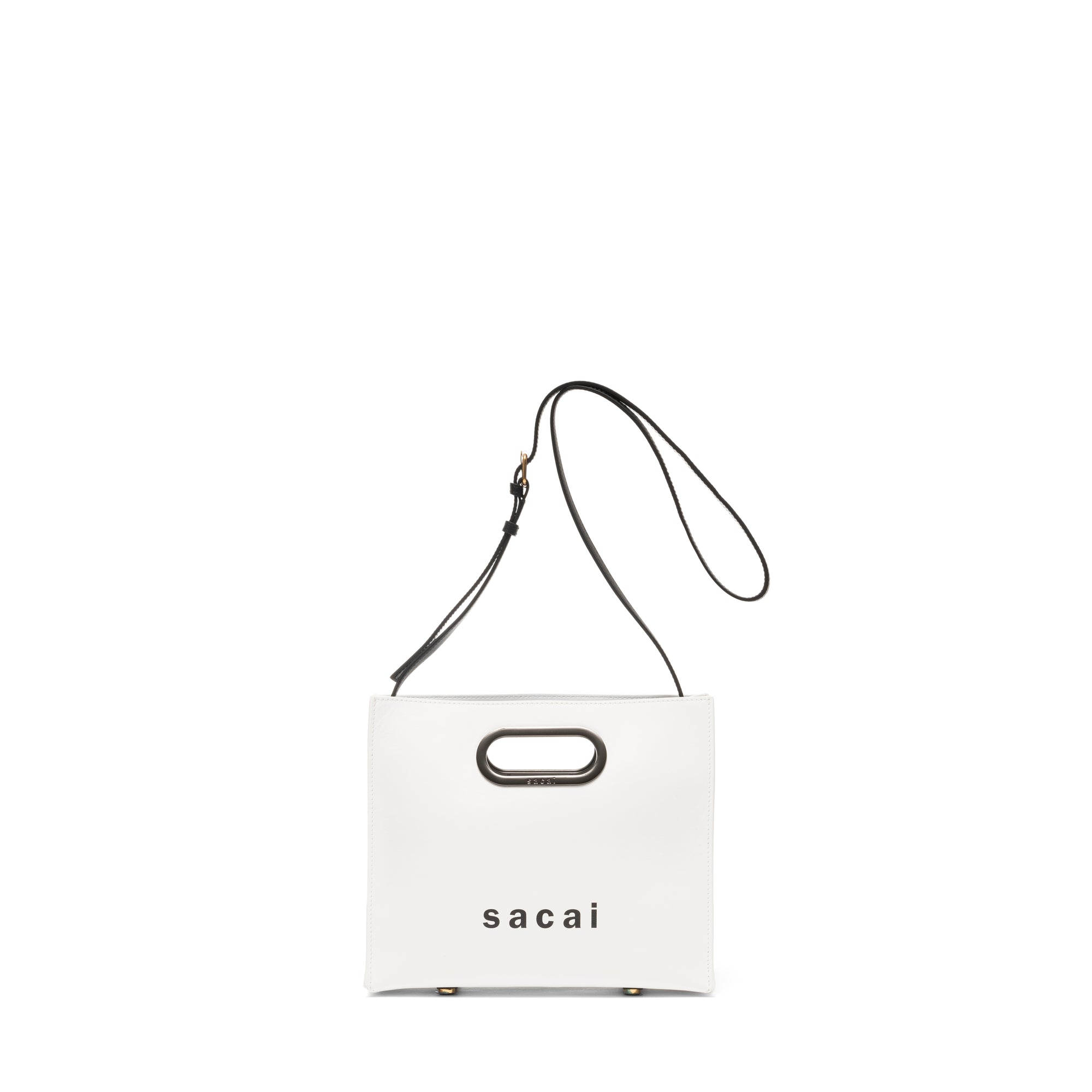 SACAI - WOMENS PRE NEW SHOPPER BAG SMALL - (WHITE) view 3