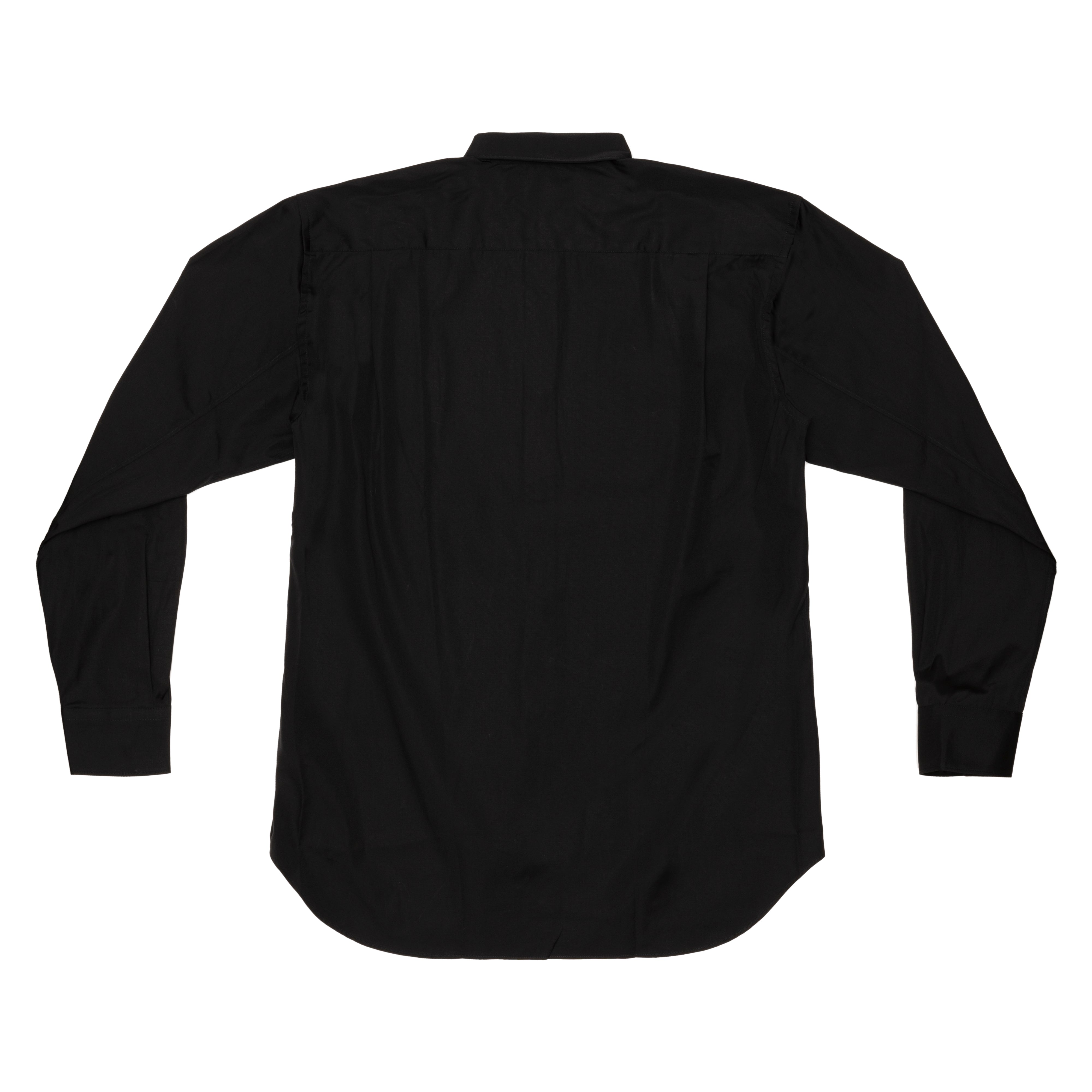 CDG SHIRT FOREVER - Cotton Poplin Narrow Classic Shirt - (Black)