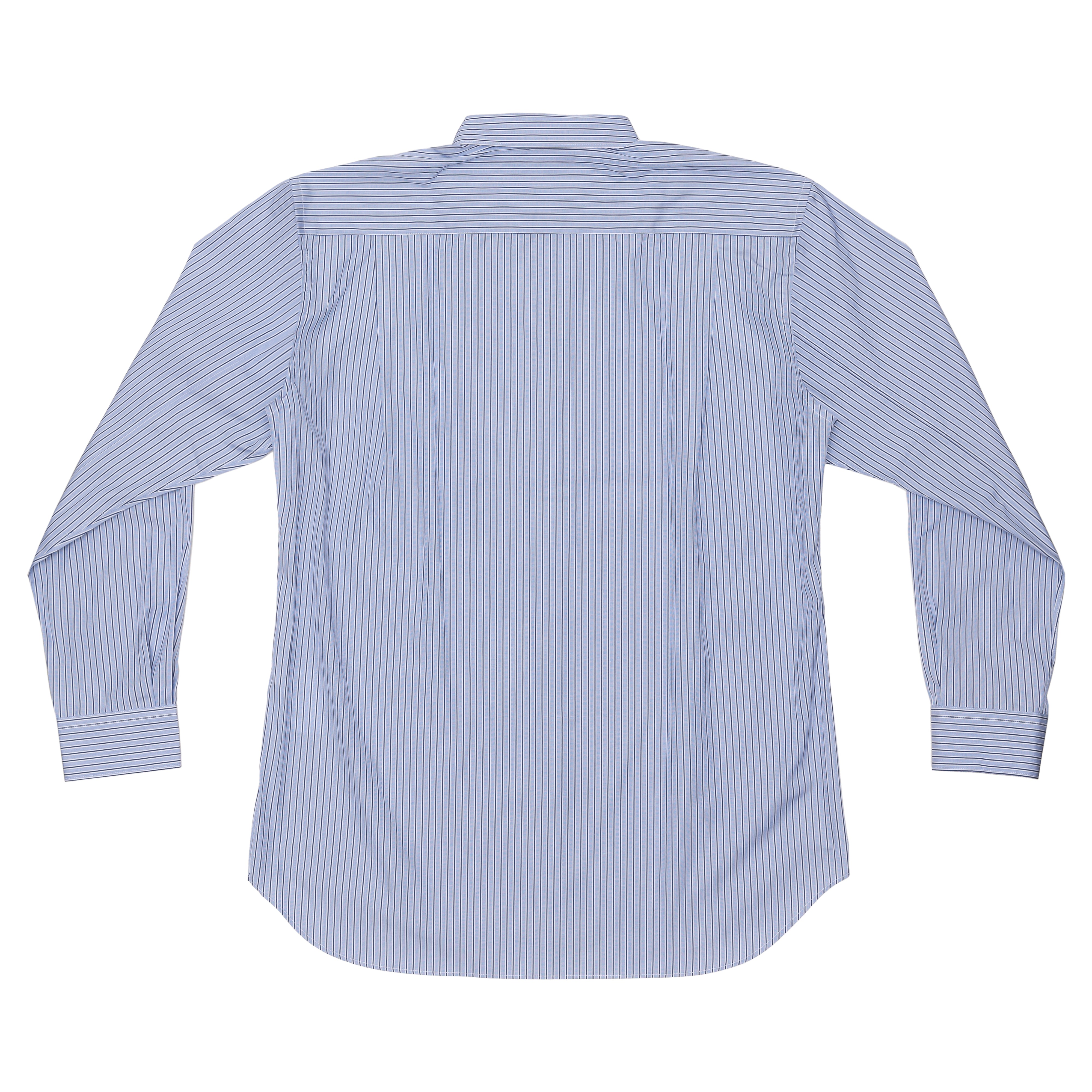 CDG SHIRT FOREVER -Narrow Classic Yarn Dyed Cotton Poplin Shirt 