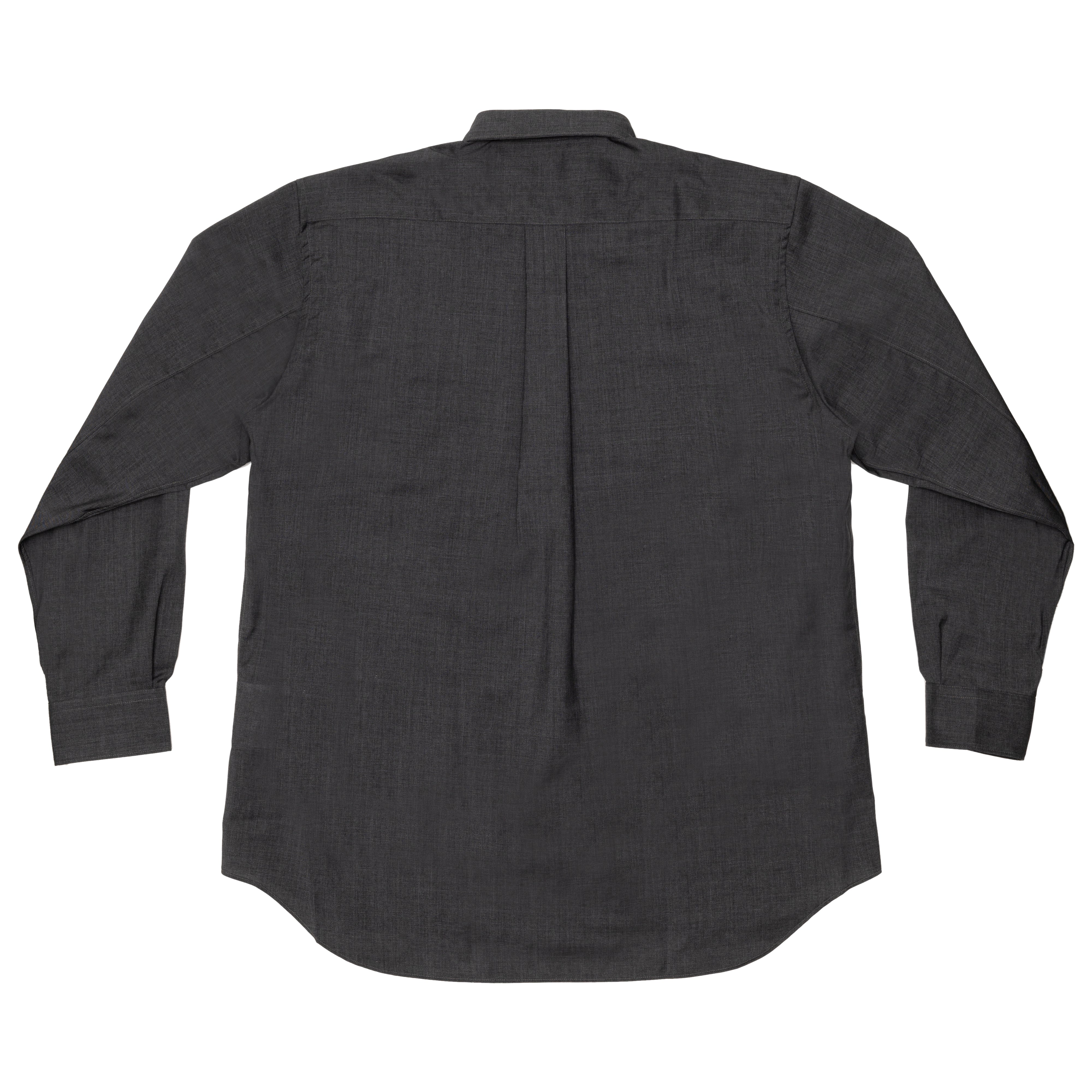 CDG SHIRT FOREVER - Fine Wool Suit Wide Classic Shirt - (Light