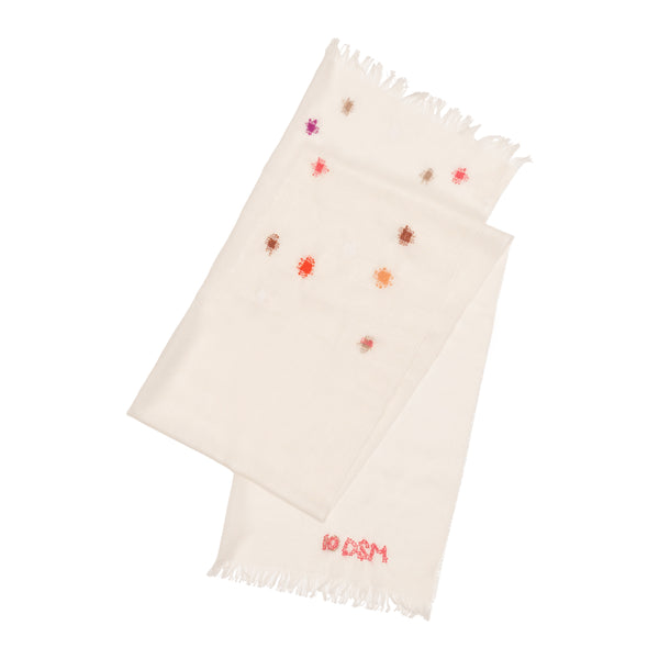 CASEY CASEY - DSM SP Merinos Scarf - (White)