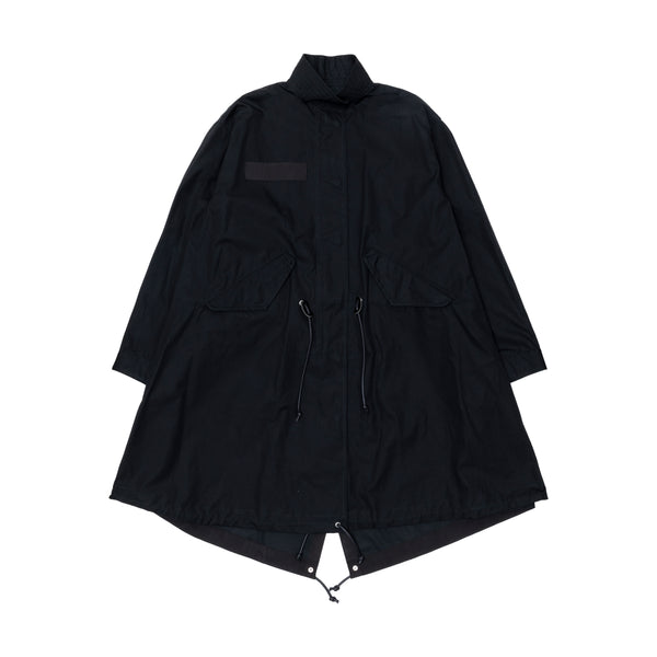 SACAI - Women's Cotton Mods Coat - (Black)