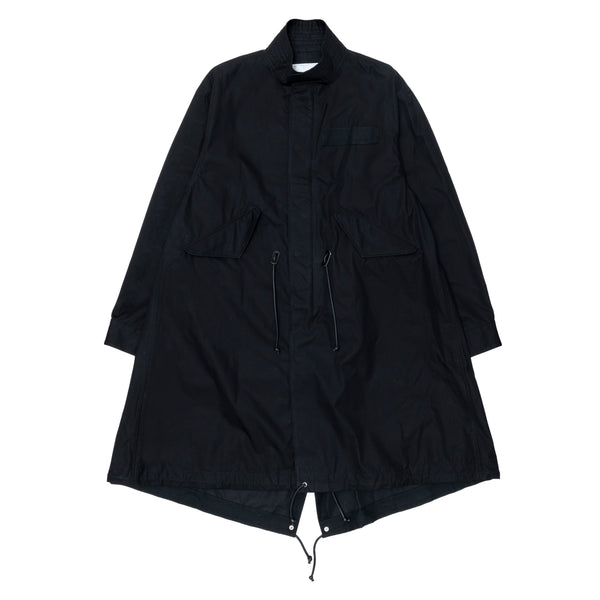 SACAI - Men's Cotton Mods Coat - (Black)
