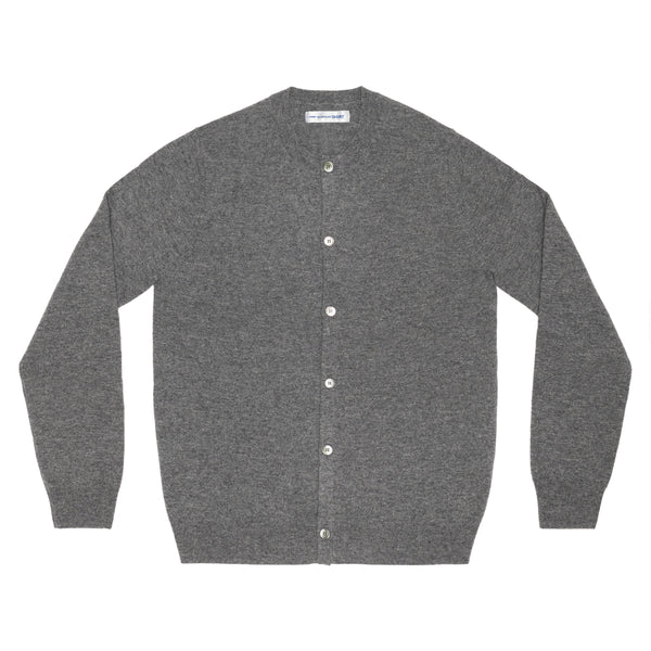 CDG SHIRT FOREVER - Round-Neck Knit Cardigan - (Top Grey)