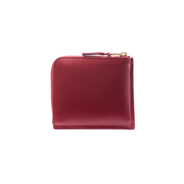 CDG WALLET - Classic Leather Outside Pocket Wallet - (8Z-X031 Red)