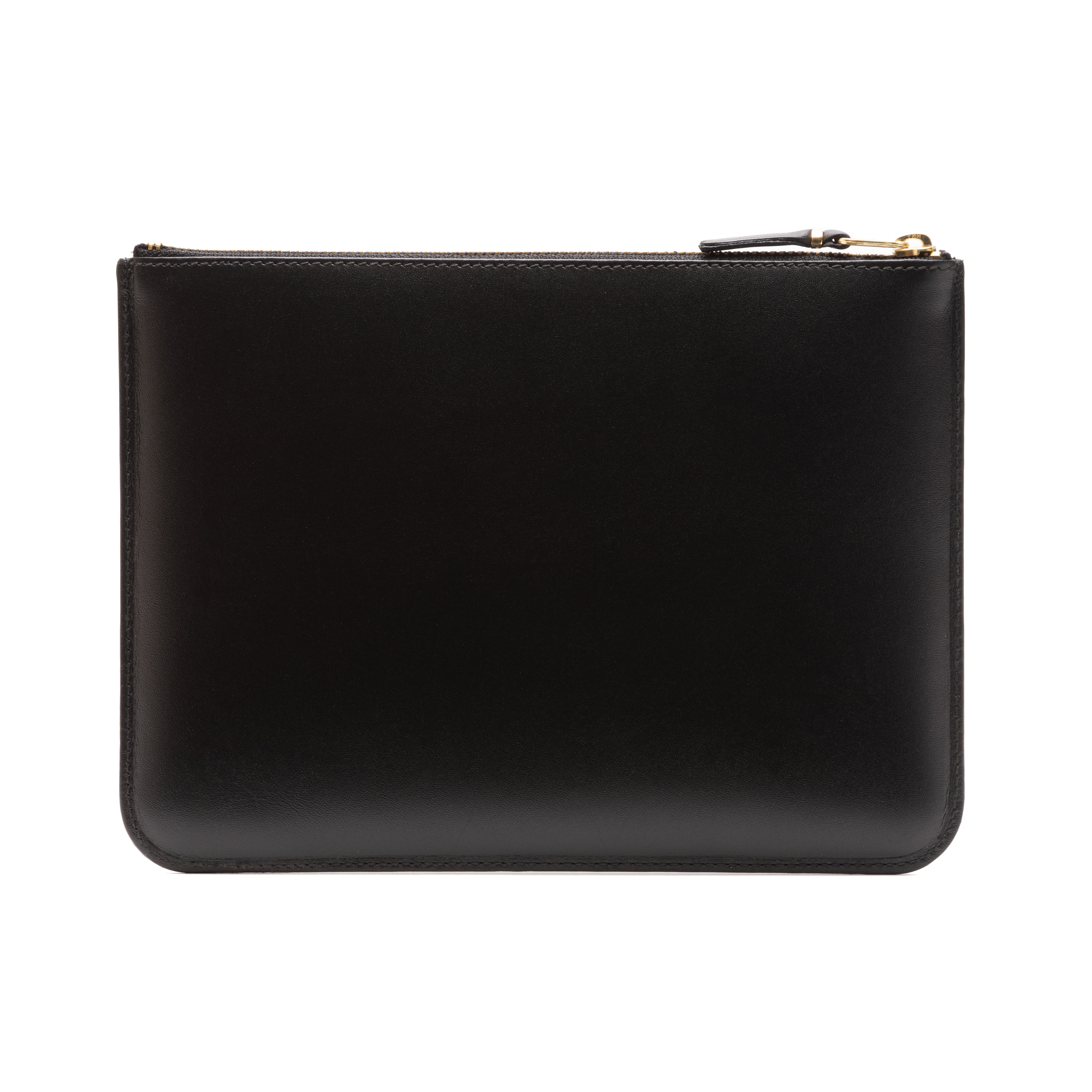 CDG WALLET - Classic Leather Outside Pocket Wallet - (8Z-X051 