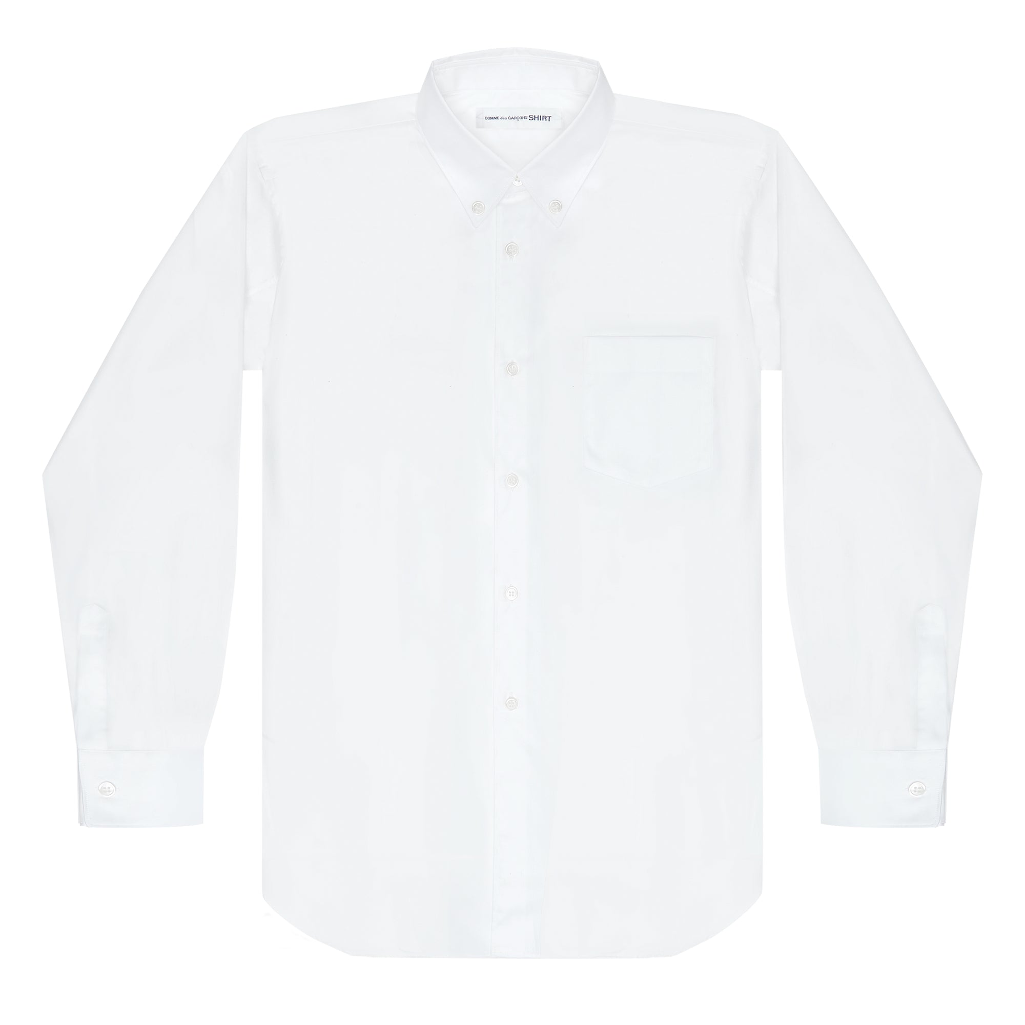 CDG SHIRT FOREVER - Cotton Shirt CDGS6PLA - (White) view 1