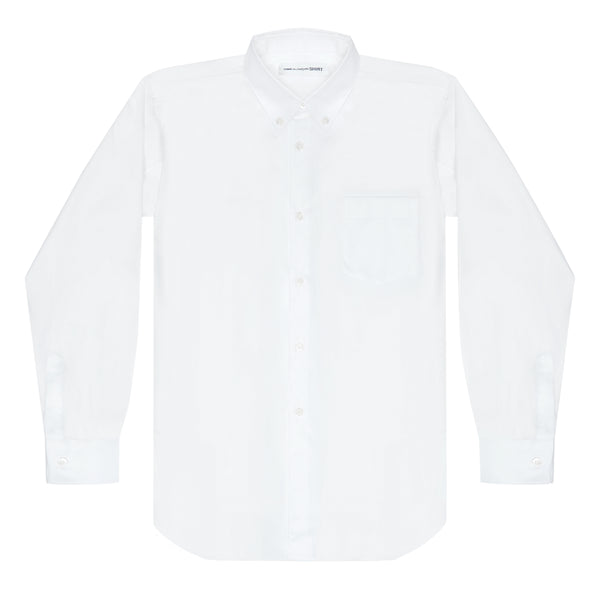 CDG SHIRT FOREVER - Cotton Shirt CDGS6PLA - (White)