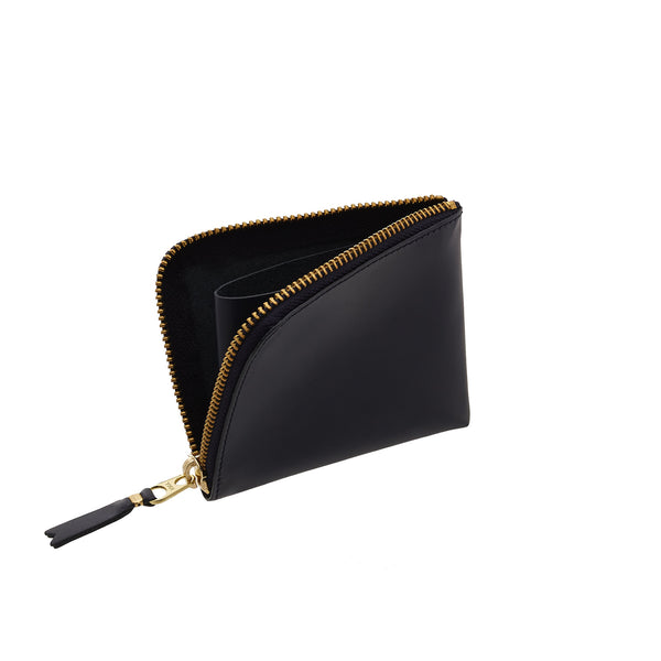 CDG WALLET - Classic L Zip Wallet - (Navy)