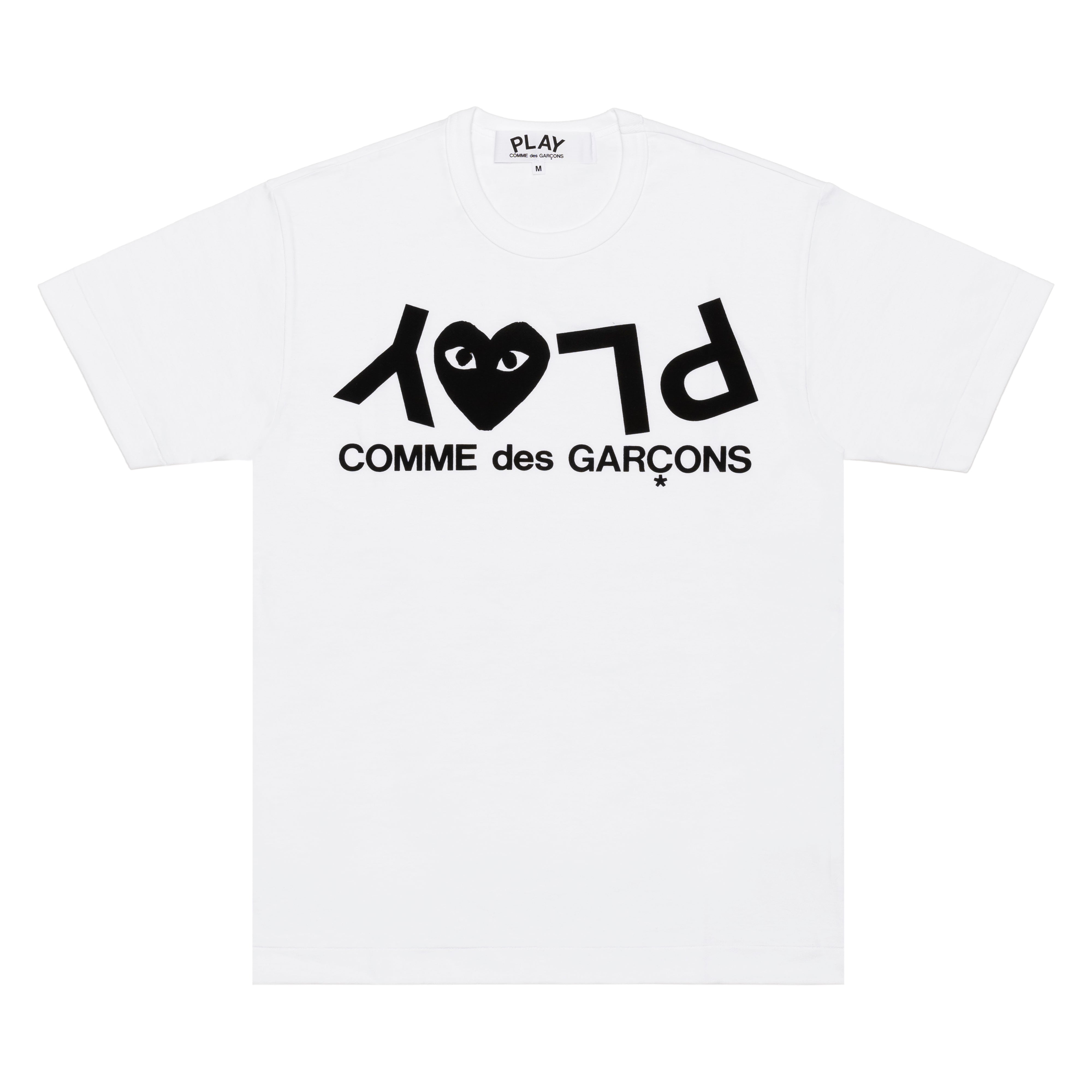 PLAY CDG - T-Shirt - (White) – DSMG E-SHOP