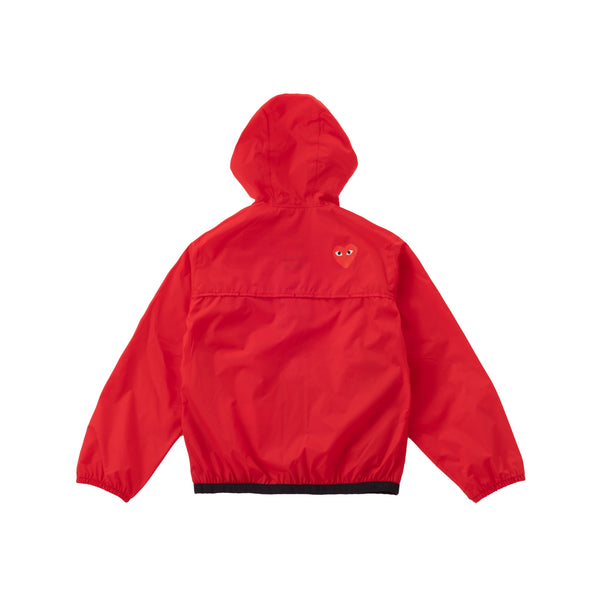 PLAY COMME des GARÇONS - K-WAY FULL ZIP KIDS - (RED)