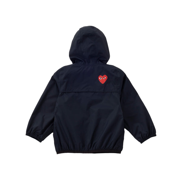 PLAY COMME des GARÇONS - K-WAY FULL ZIP KIDS - (NAVY)