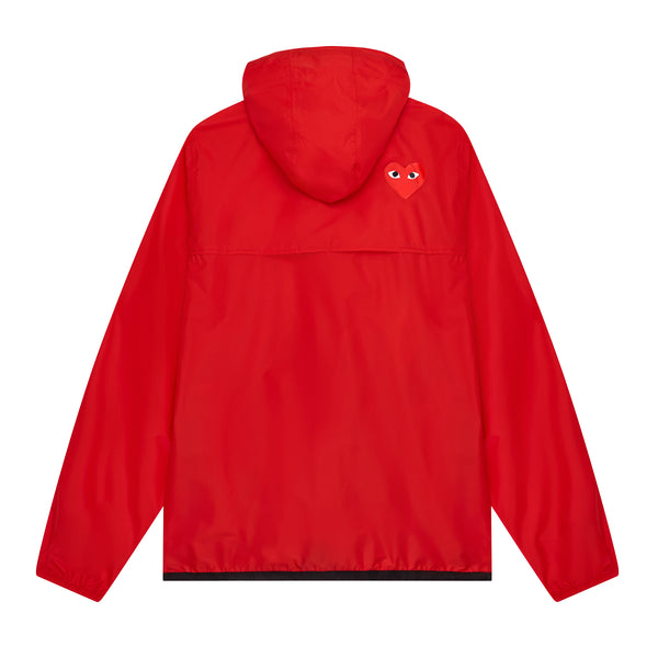 PLAY COMME des GARÇONS - K-WAY FULL ZIP - (RED)