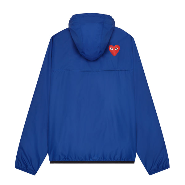 PLAY COMME des GARÇONS - K-WAY HALF ZIP - (BLUE)