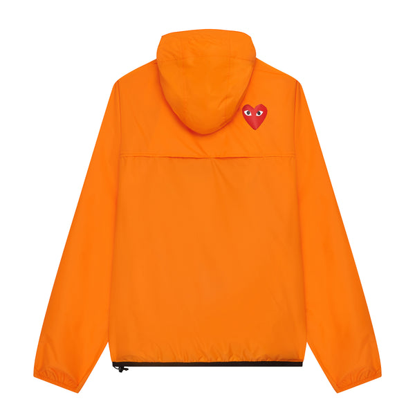 PLAY COMME des GARÇONS - K-WAY HALF ZIP - (ORANGE)