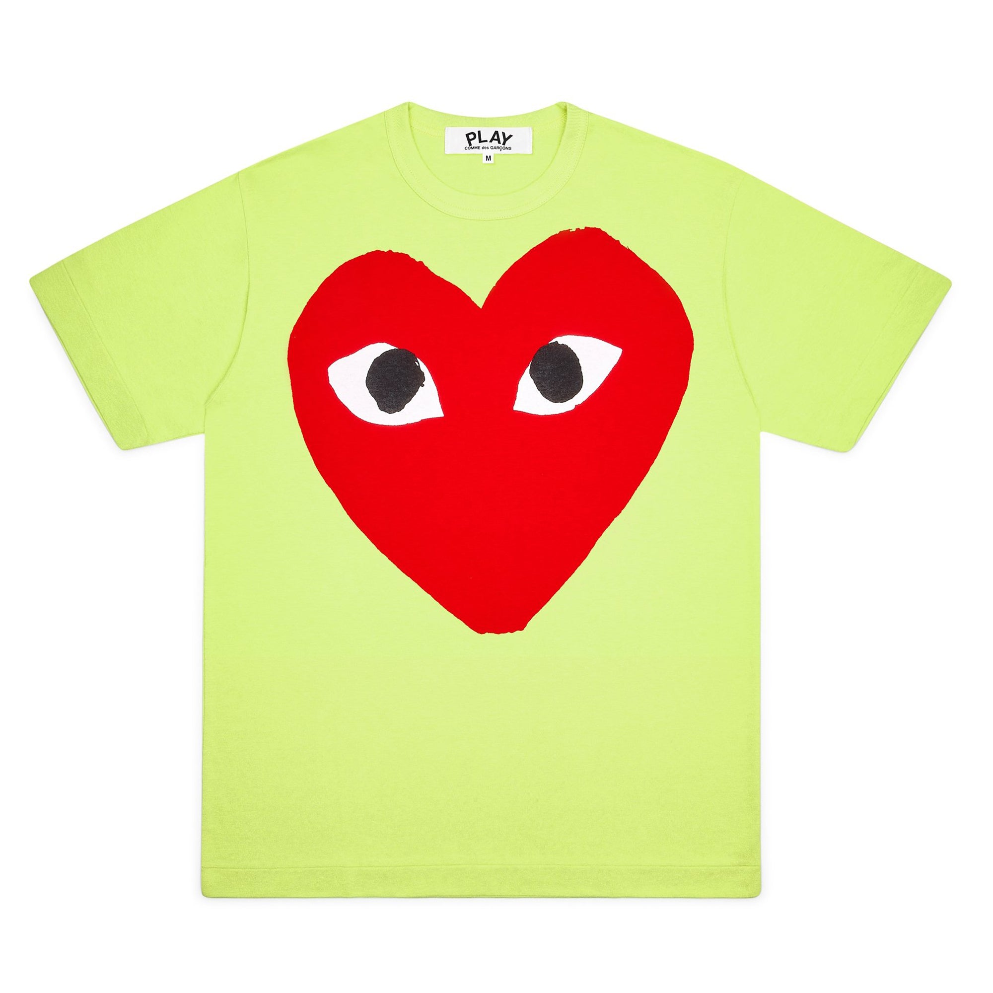 PLAY CDG - Big  Heart T-Shirt - (Green) view 1