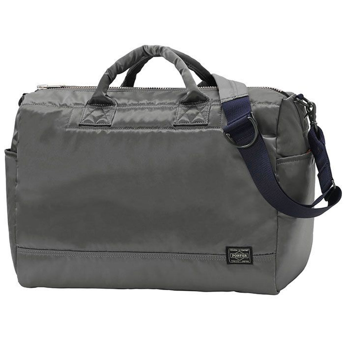 PORTER: PX Tanker 2Way Doctors Bag L (Silver Gray) | DSMG E-SHOP