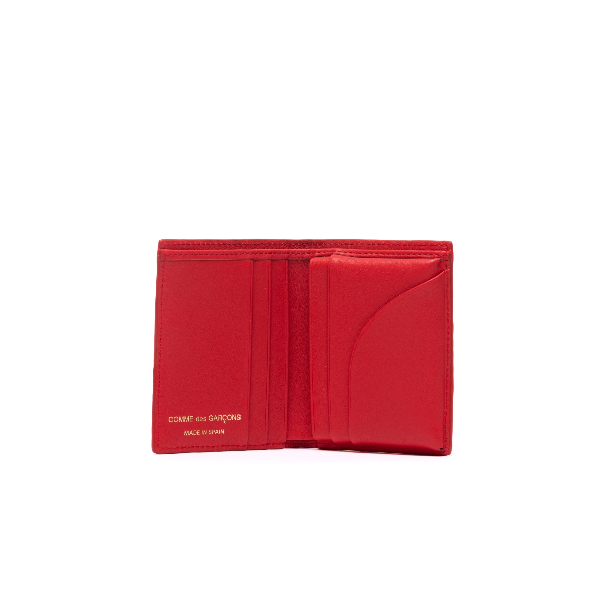 CDG WALLET - Embossed Roots (SA0641ER Red) view 3