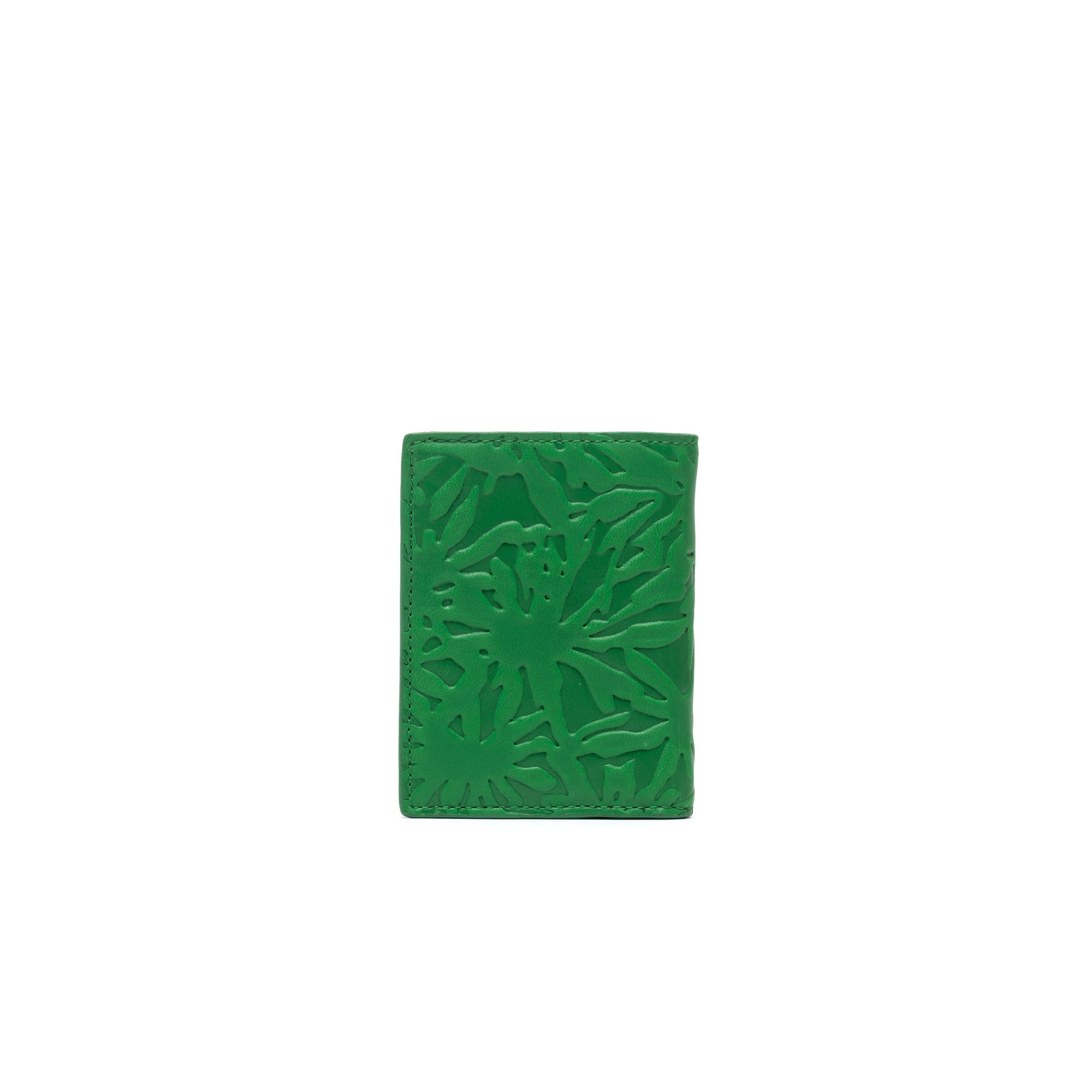 CDG WALLET - Embossed Forest (SA0641 Green) view 2
