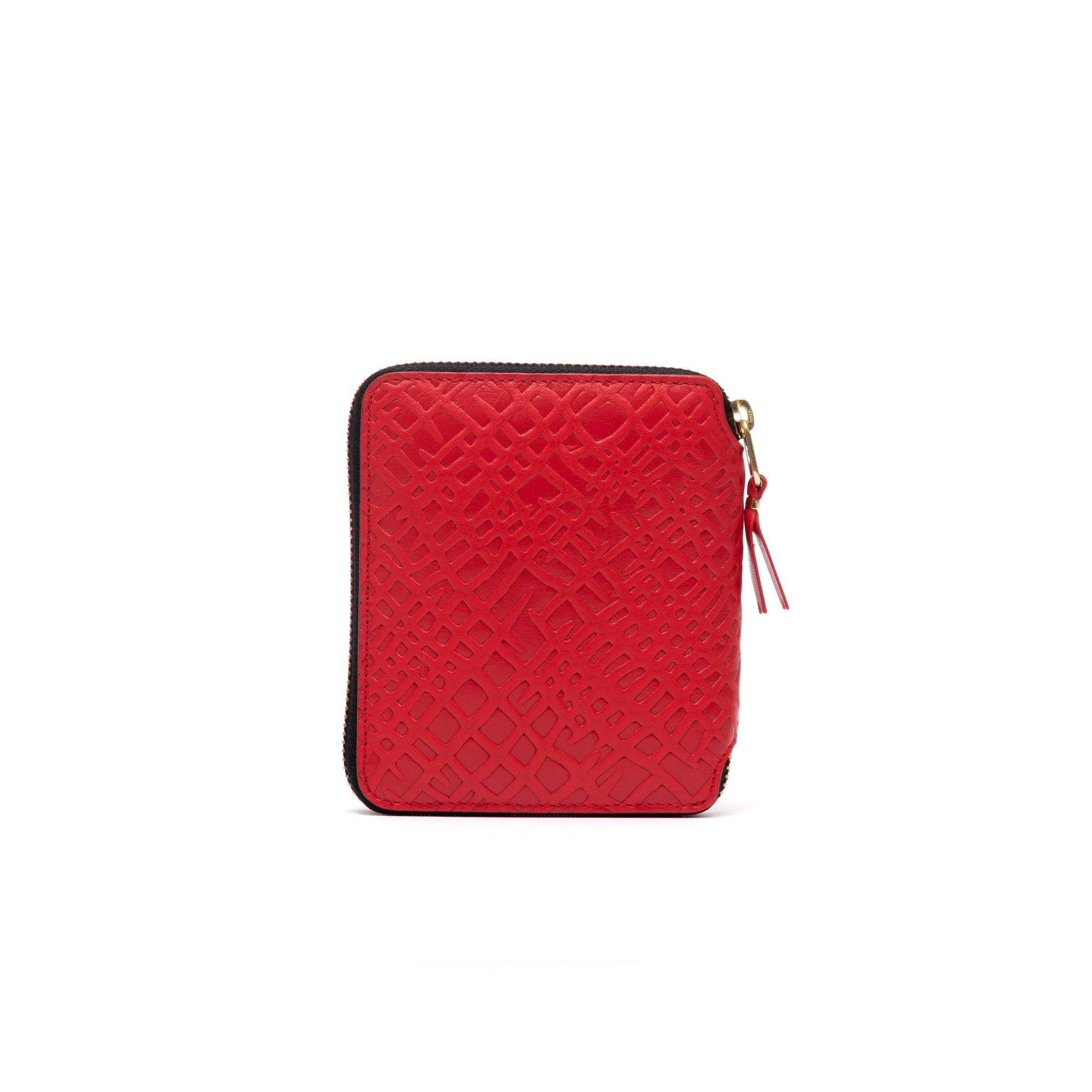 CDG WALLET - Embossed Roots - (SA2100ER Red) view 2