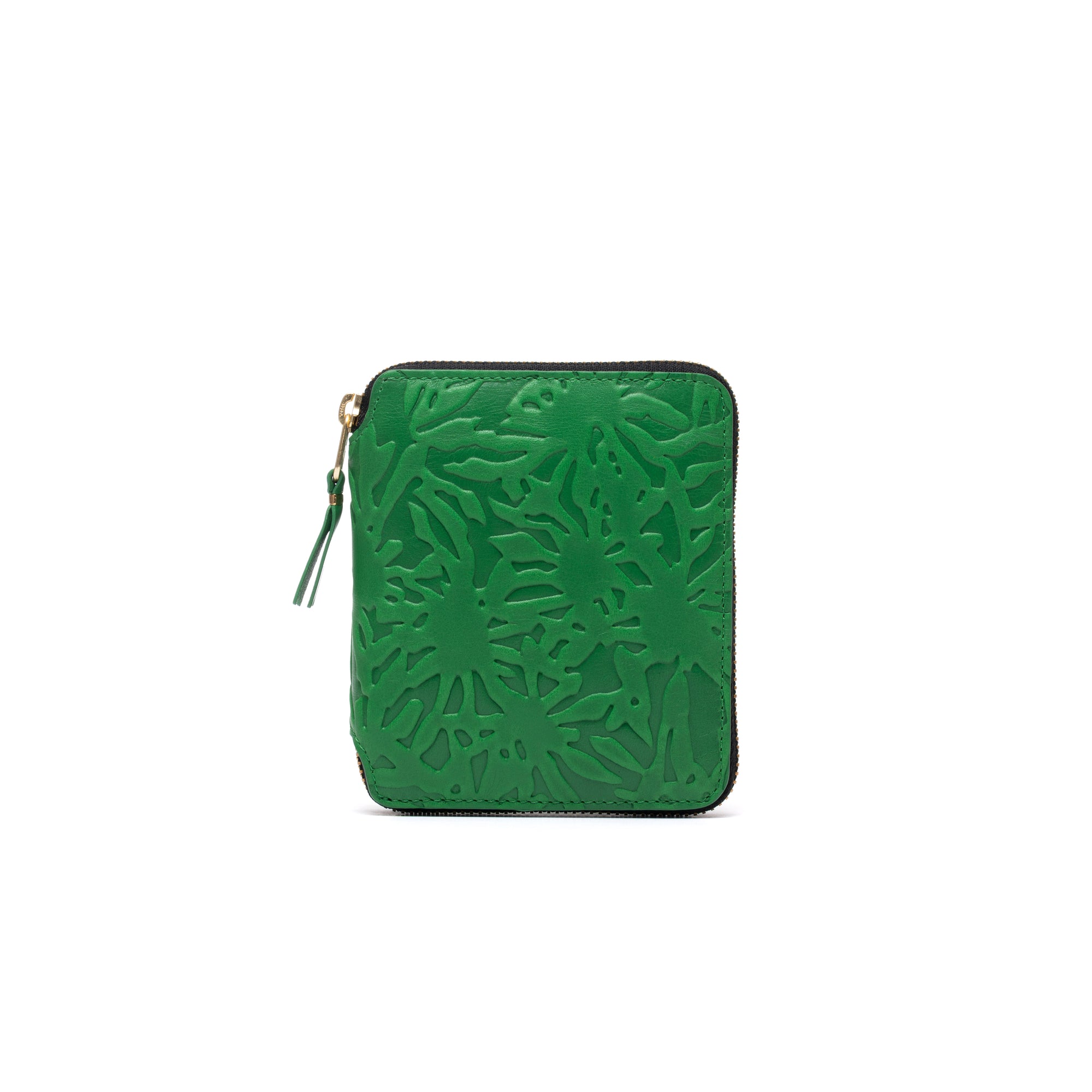CDG WALLET - Embossed Forest - (SA2100EF Green) view 1