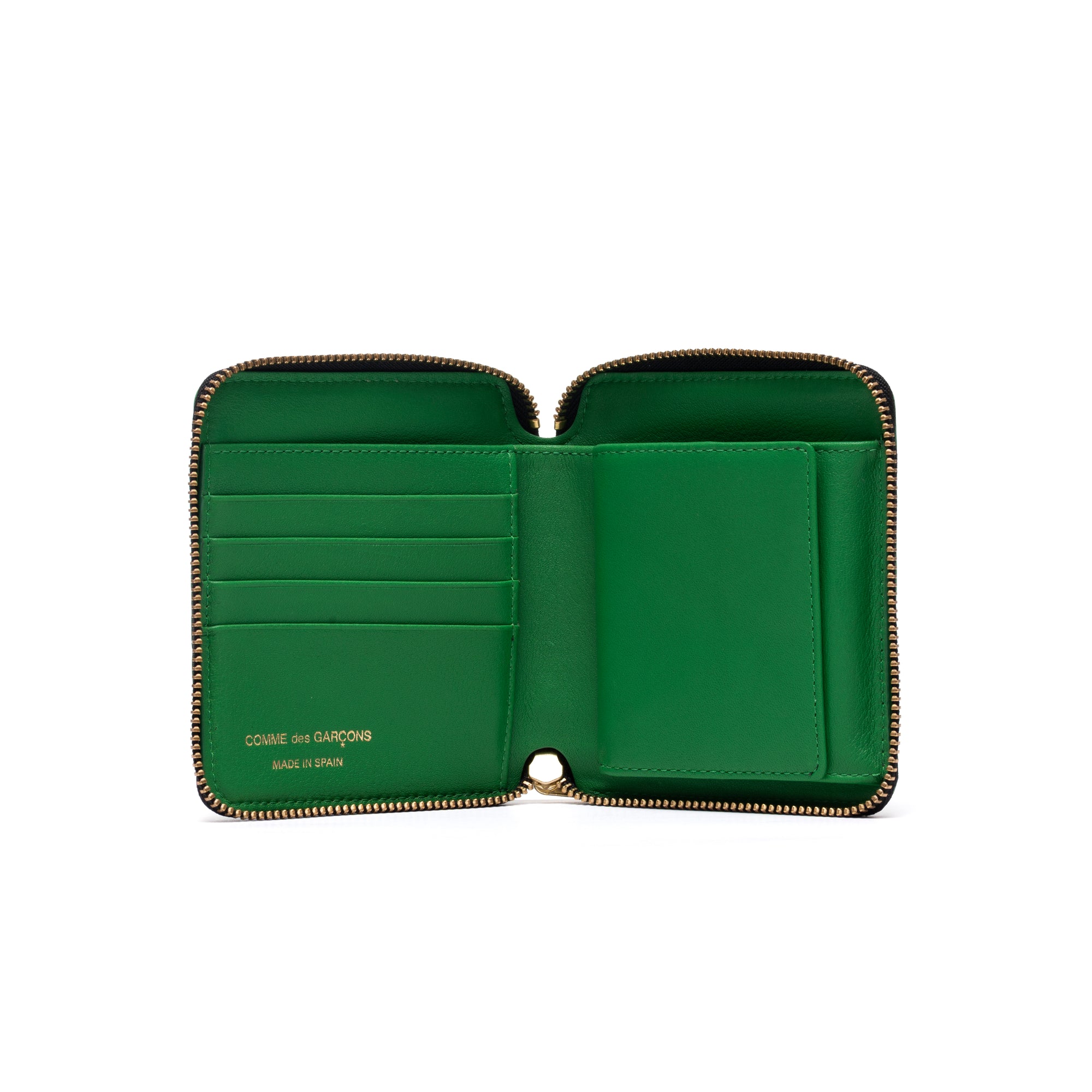 CDG WALLET - Embossed Forest - (SA2100EF Green) view 3