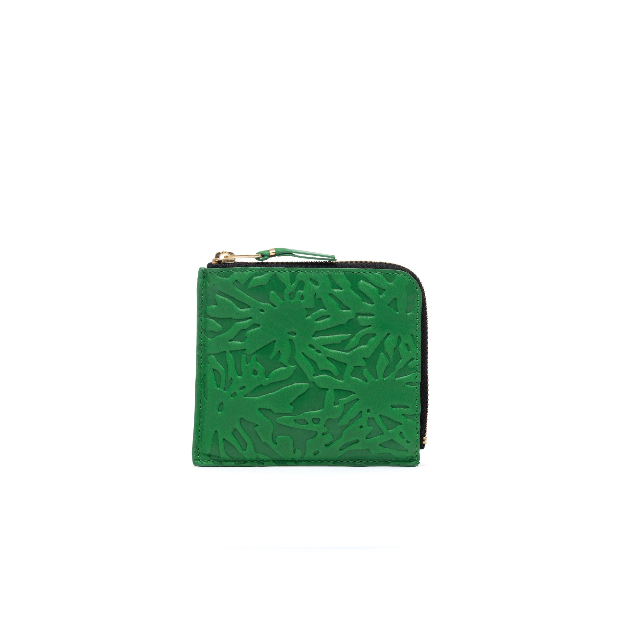 CDG WALLET - Embossed Forest - (SA3100EF Green) view 1