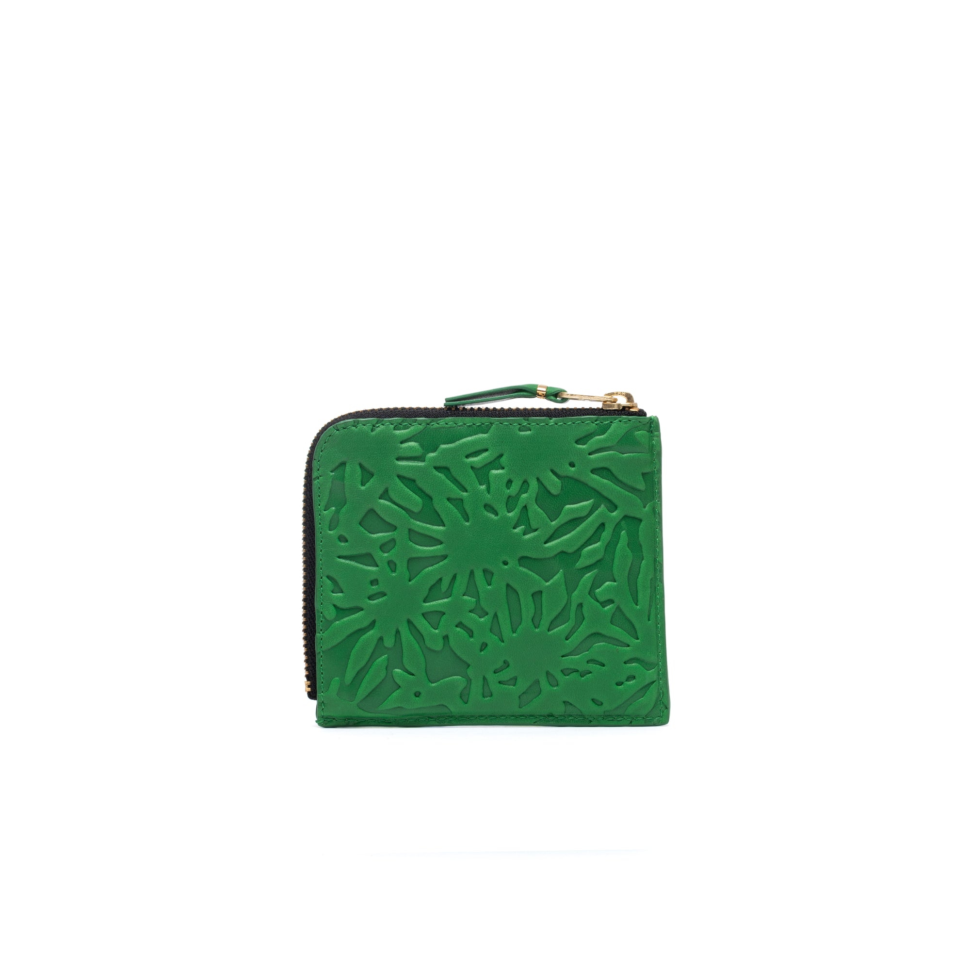 CDG WALLET - Embossed Forest - (SA3100EF Green) view 2
