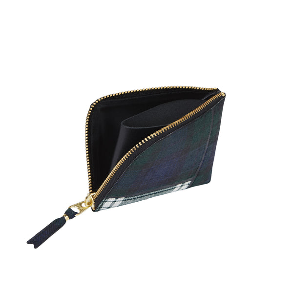 CDG WALLET - Tartan Patchwork - (SA3100TPB)
