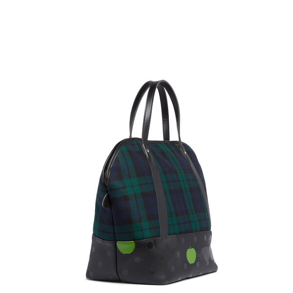 The Beatles CDG - Tartan Check Bag Small - (Navish)