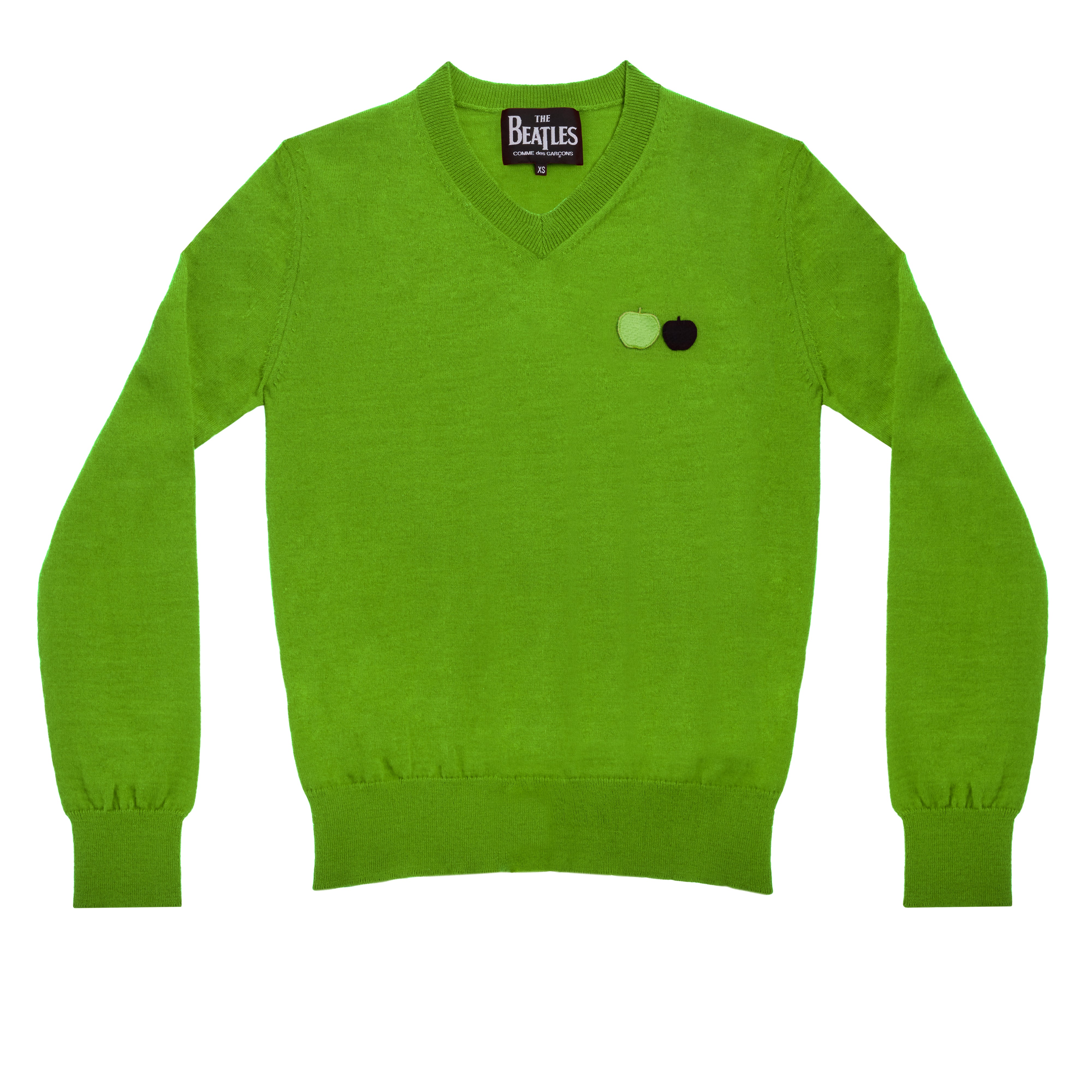 The Beatles CDG - V-Neck Sweater - (GREEN) – DSMG E-SHOP