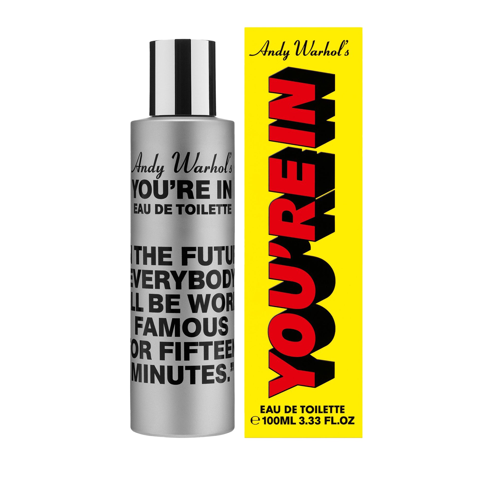 CDG PARFUM - "Andy Warhol's You're In" 100ml  - (WORLD FAMOUS) view 2