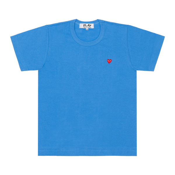 PLAY CDG - Small Red Heart S/S T-Shirt - (Blue)