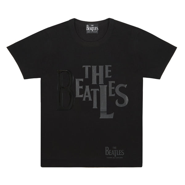 The Beatles CDG - Rubber Printed T-Shirt Black - (VT-T002-051)