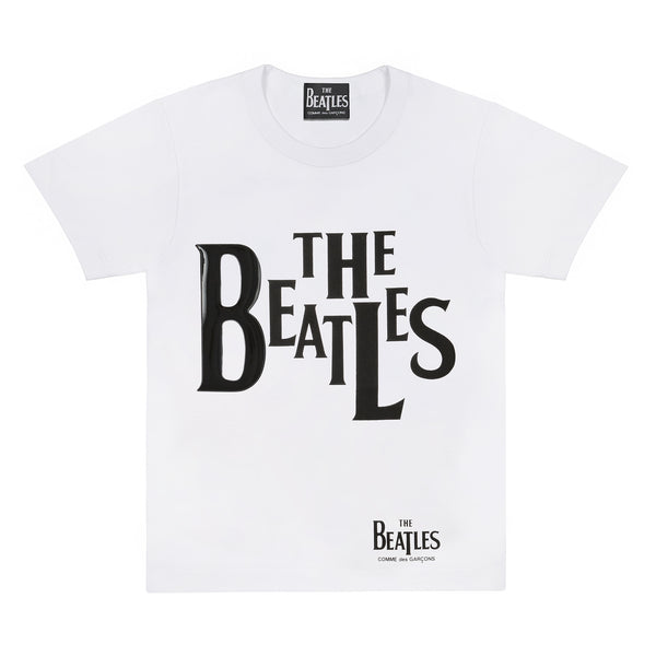 The Beatles CDG - Rubber Printed T-Shirt White - (VT-T002-051)